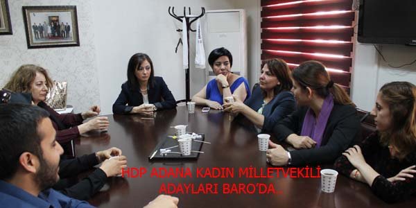 HDP Adana Kadın Milletvekilleri, Baro'da