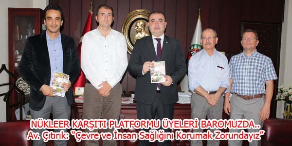 Nükleer Karşıtı Platform Adana Barosu'nda