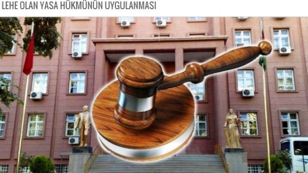 LEHE OLAN YASA HÜKMÜNÜN UYGULANMASI